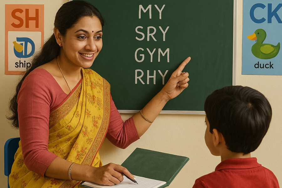 Do you know any English Words without Vowels?