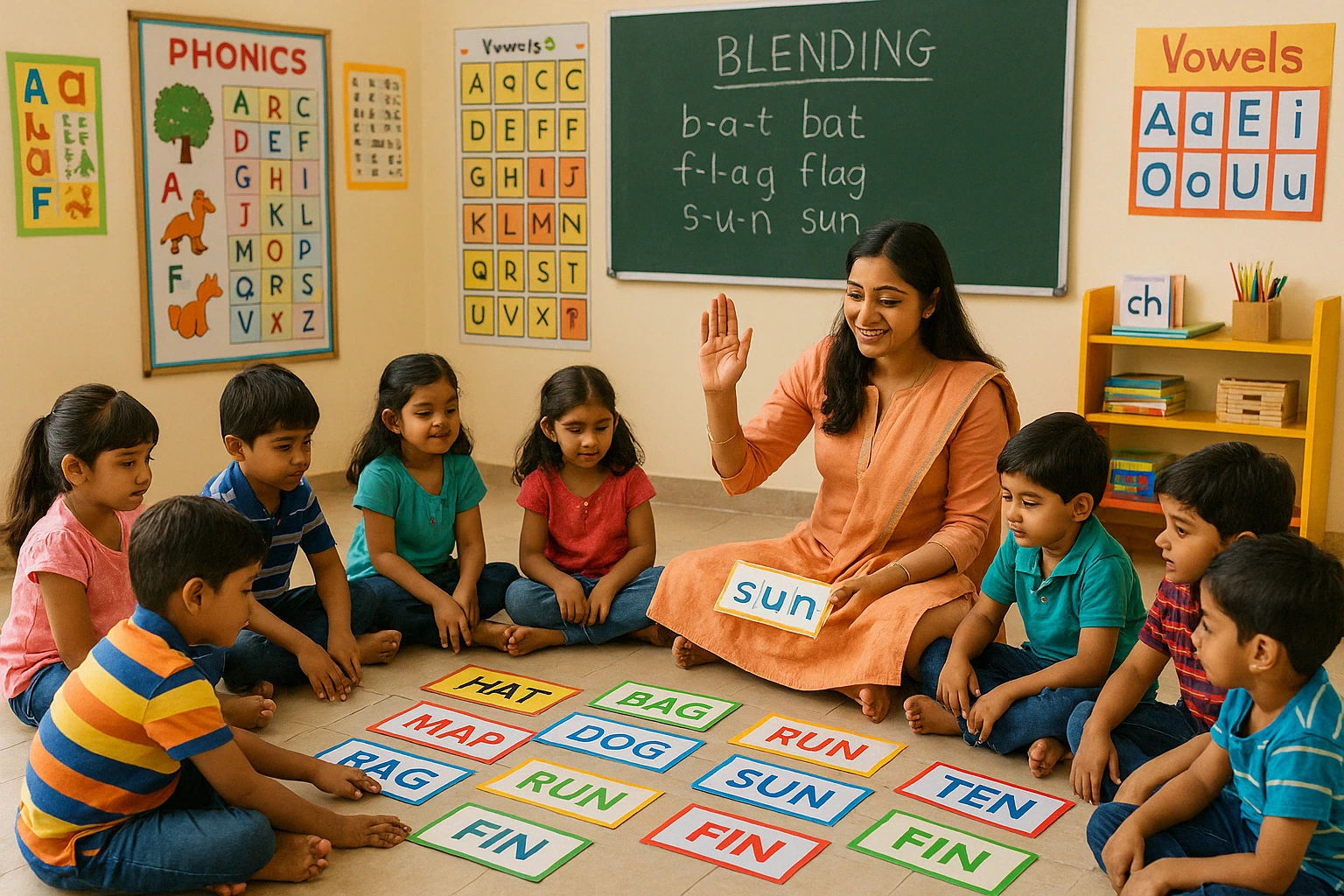Phonics Reading for Kindergarten