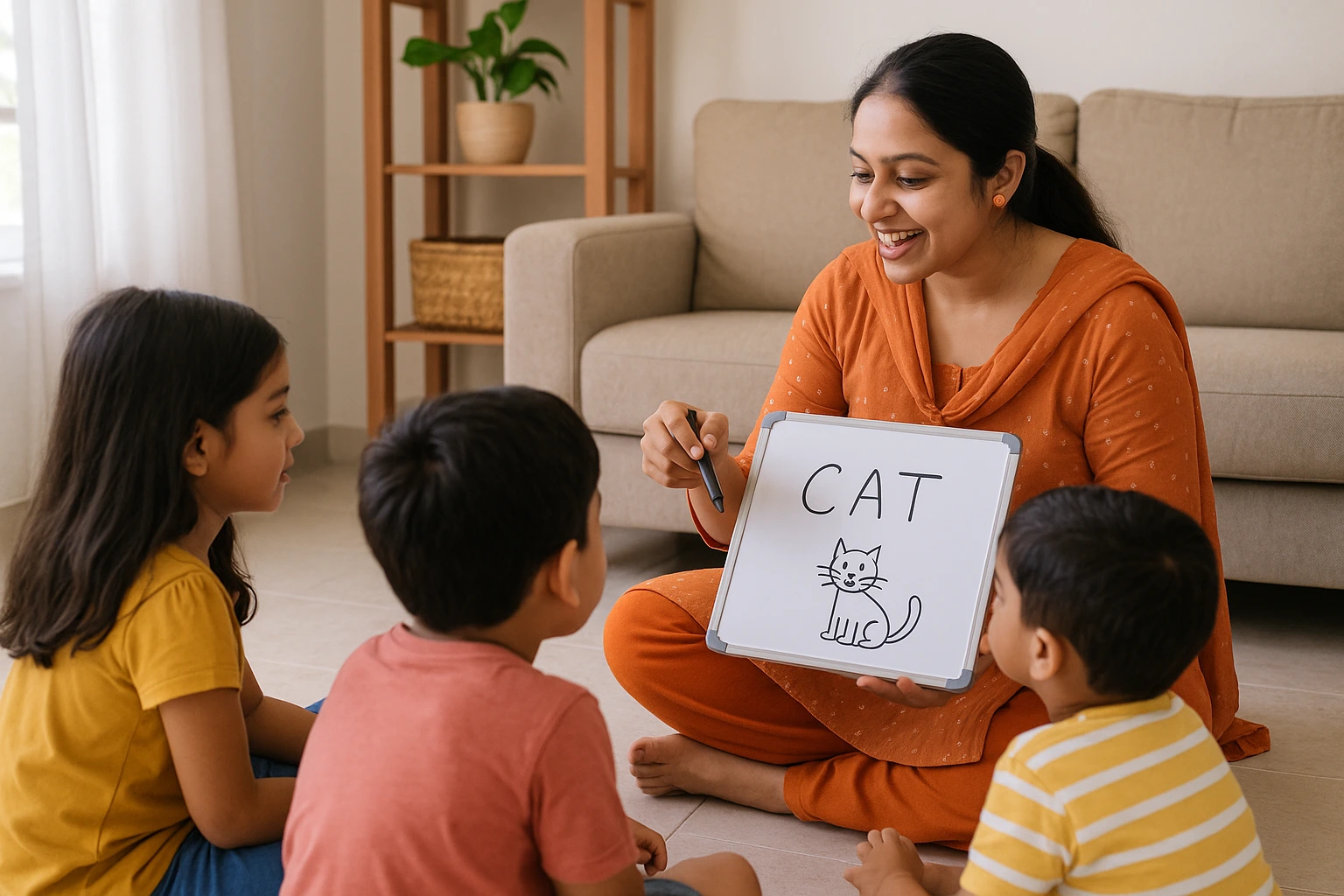 How to Teach Preschool Kids at Home?