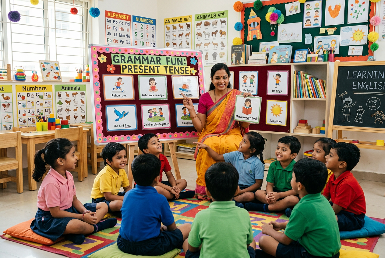 Teach Present Tense