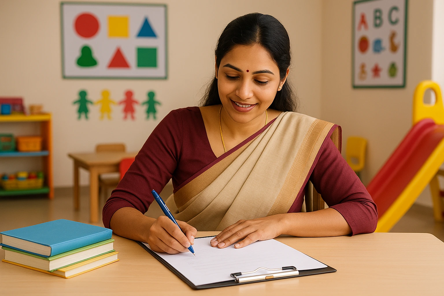 How do you Introduce yourself as a Pre-Primary Teacher Interview?